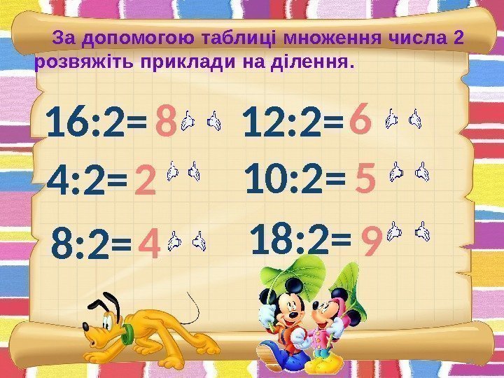 1616: 2= 4: 2= 8: 2= 12: 2= 10: 2= 18: 2=8 2 4