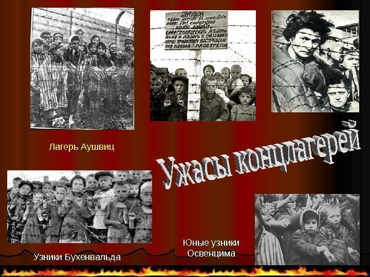 Юные узники Освенцима Узники фашизма в Карелии,  г. Петрозаводск Узники Бухенвальда Лагерь Аушвиц