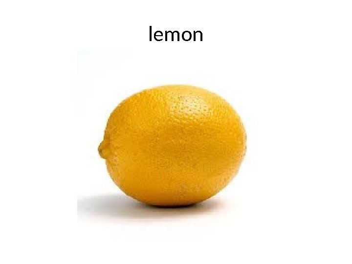 lemon 