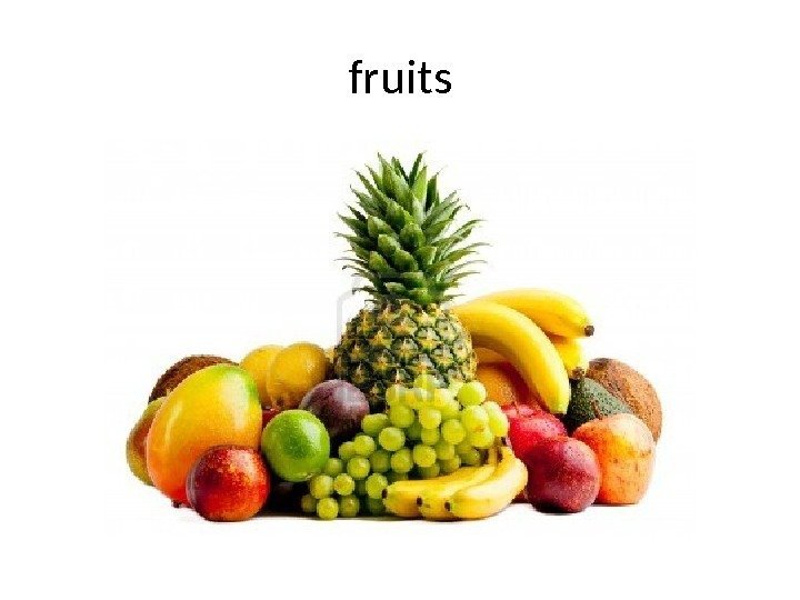 fruits 