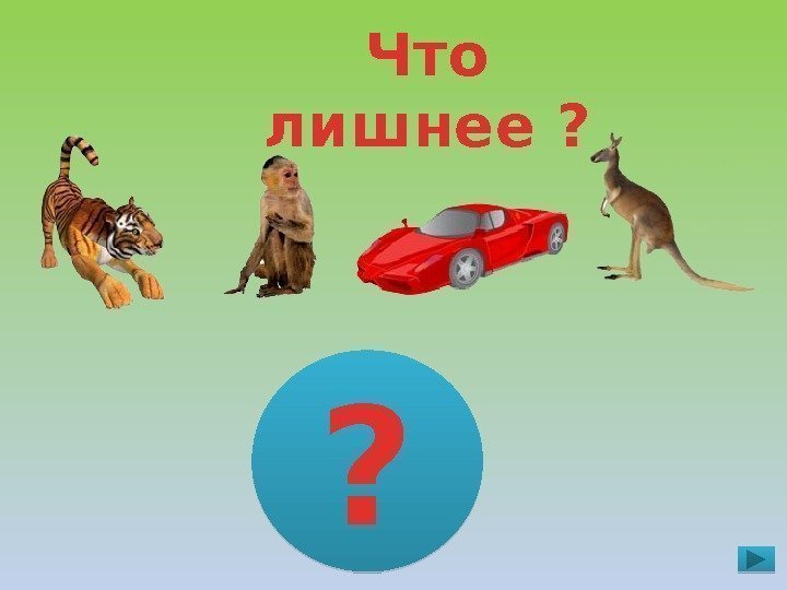 Что лишнее ? ?  