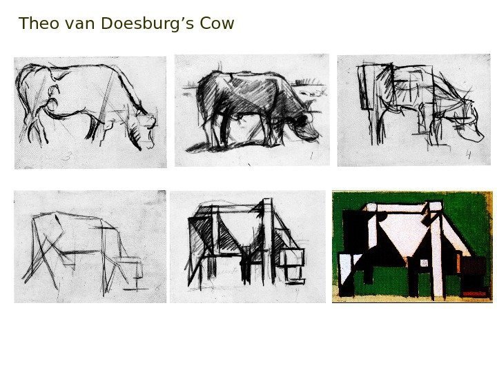 Theo van Doesburg’s Cow 