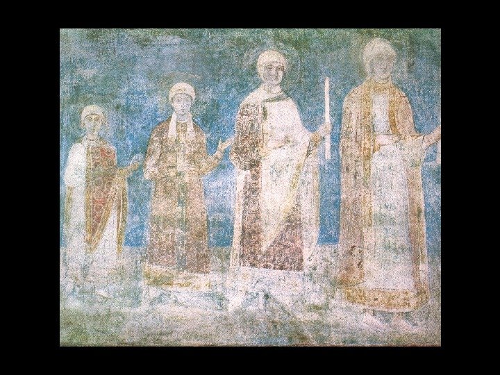 Семья Ярослава Мудрого. Ктиторская фреска Софийского собора в Киеве  