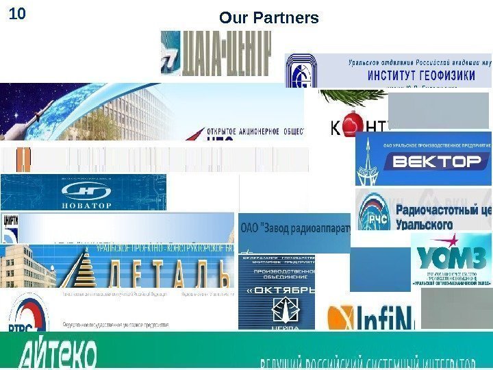 Our Partners 10 