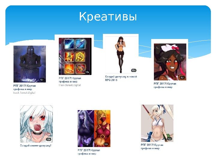 Креативы  