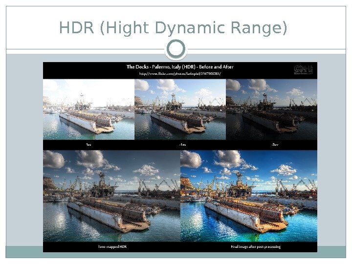 HDR (Hight Dynamic Range)  