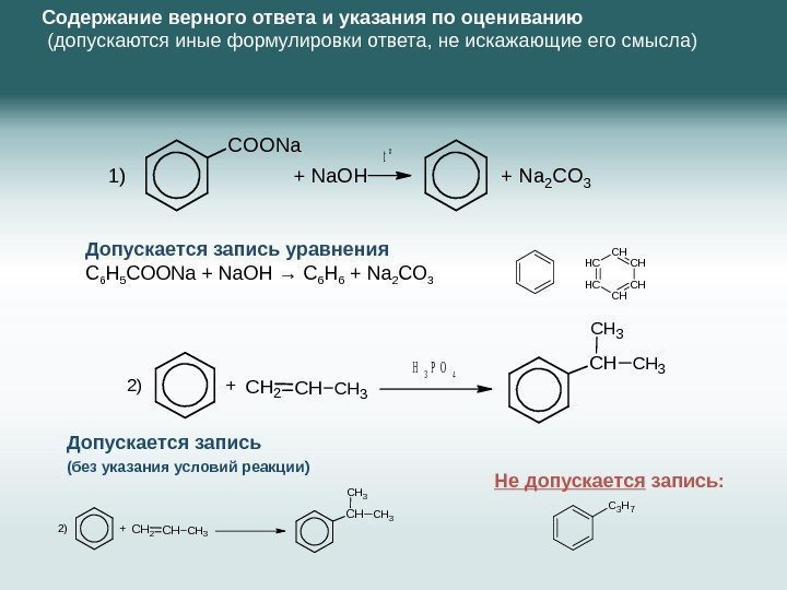 Содержание верного ответа и указания по оцениванию  (допускаются иные формулировки ответа, не искажающие