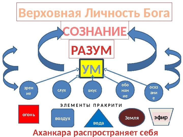 огонь воздух вода Земля  эфирзрен ие слух обо нян ие осяз ани евкус