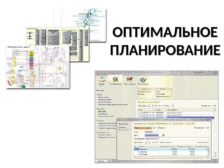 ОПТИМАЛЬНОЕ ПЛАНИРОВАНИЕ 1 