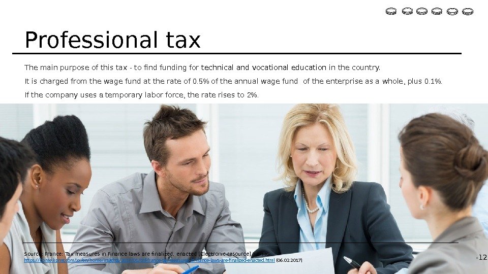 The main purpose of this tax - to find funding for technical and vocational