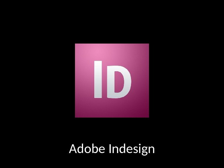 Adobe Indesign 