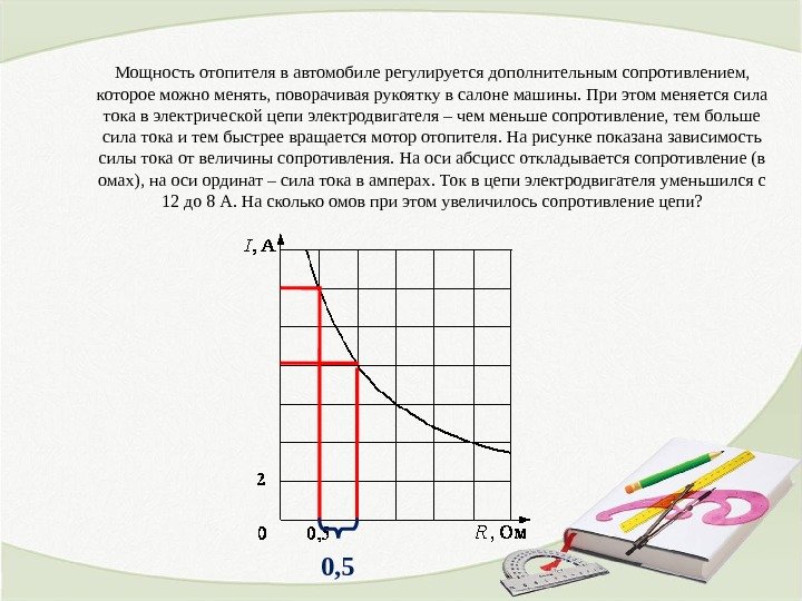   Мощность отопителя в автомобиле регулируется дополнительным сопротивлением,  которое можно менять, поворачивая