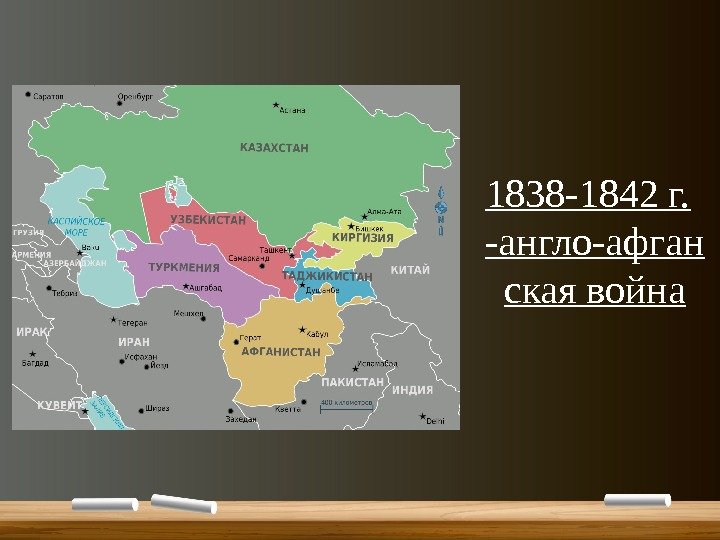 1838 -1842 г.  -англо-афган ская война  