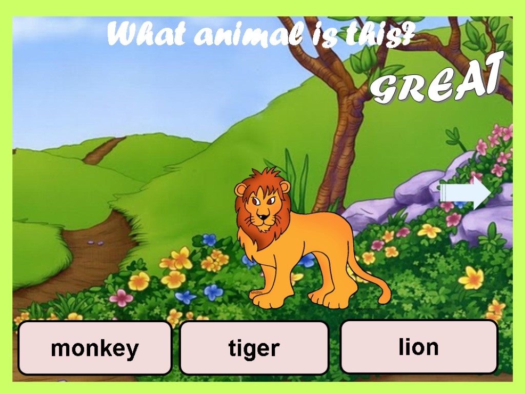 Monkey tiger. Animals игра презентация. Wild animals games for Kids online. Тигр или обезьяна тест. See animals ppt games.