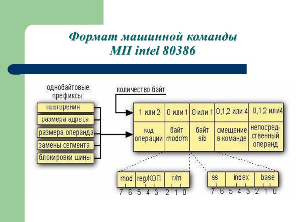 Прямой машинный код. Машинные команды процессора 8086. Машинный Формат команд микропроцессора. Таблица машинных команд. Формат машинной команды.