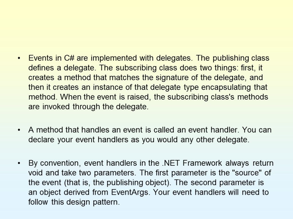 Делегати — Delegates атрибутиopt модифікатори opt delegate тип