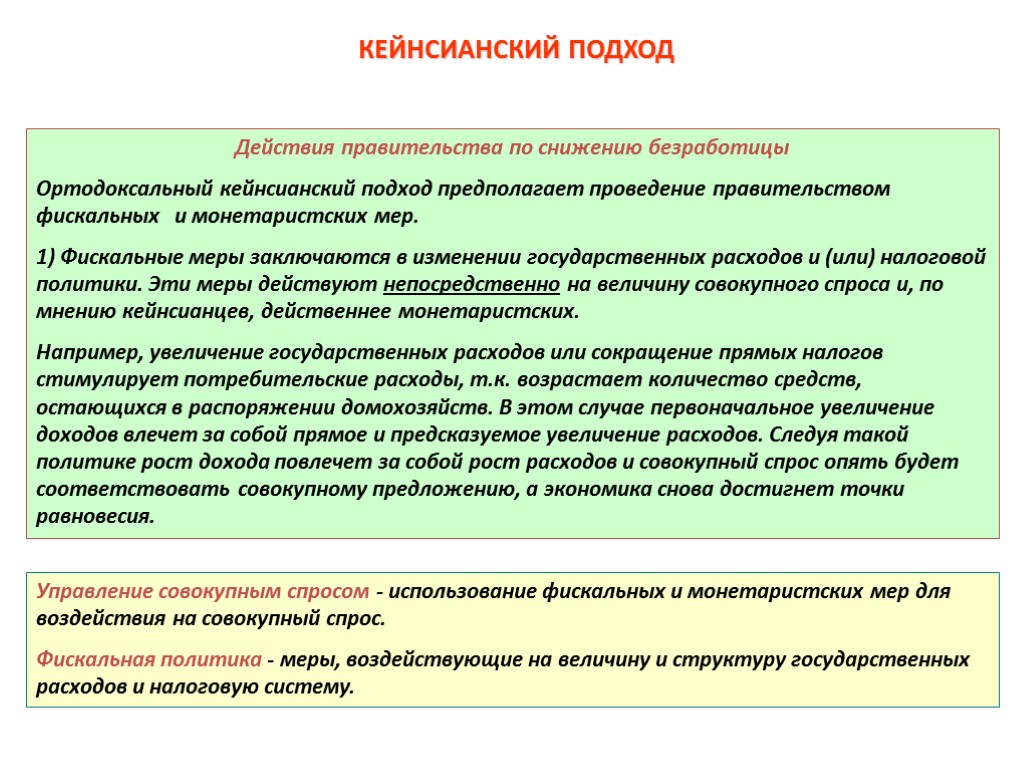 Методы сокращение безработицы. Кейнсианский подход к безработице. Классический подход снижения безработицы. Действия по сокращению безработицы. Причины безработицы неоклассический и кейнсианский подходы.