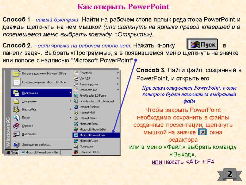 Расширение powerpoint