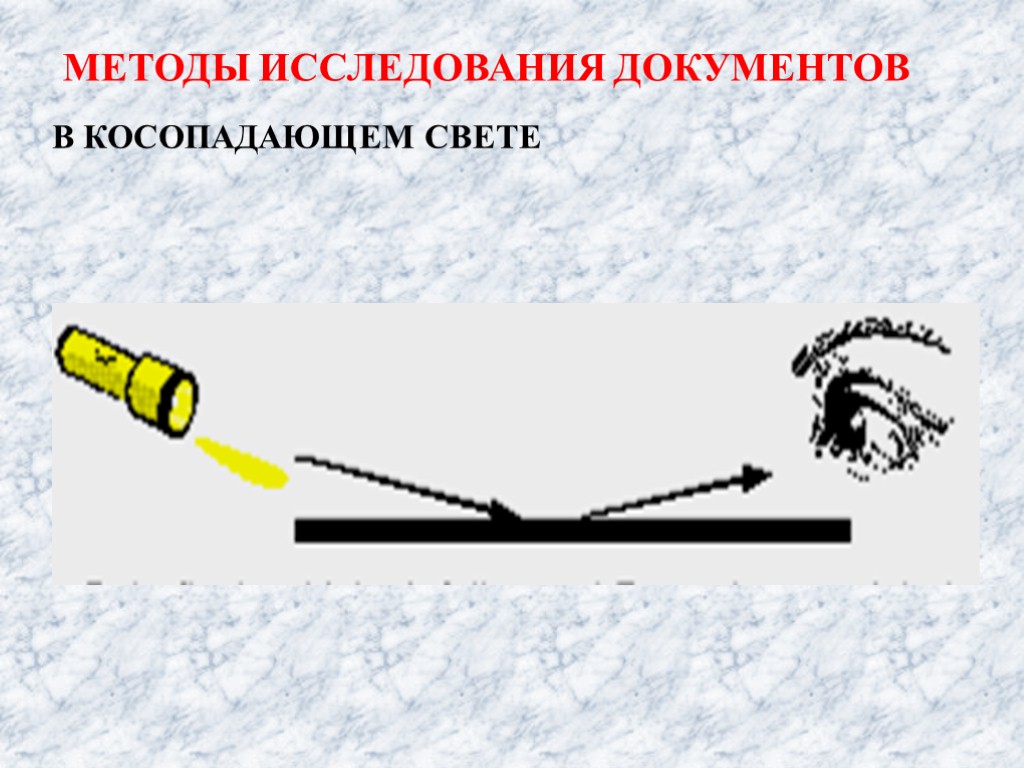 Метод лучи. Косопадающее освещение в криминалистике. Исследование в косопадающем свете. Исследование документа в косопадающем свете. Проходящее освещение в криминалистике.