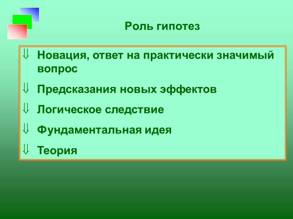 Практически значимый. Роль гипотезы. Роль гипотезы в науке. Роль гипотезы в научном исследовании. Какова роль гипотезы в исследовании.