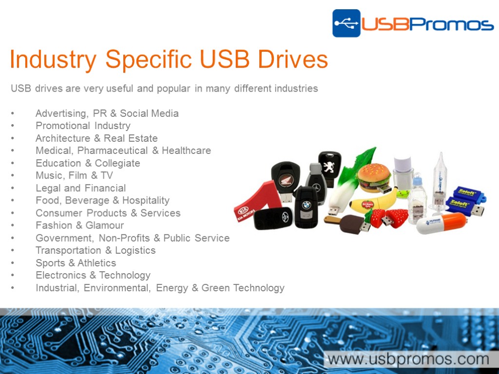 Custom USB Drives www. usbpromos. com. Custom USB