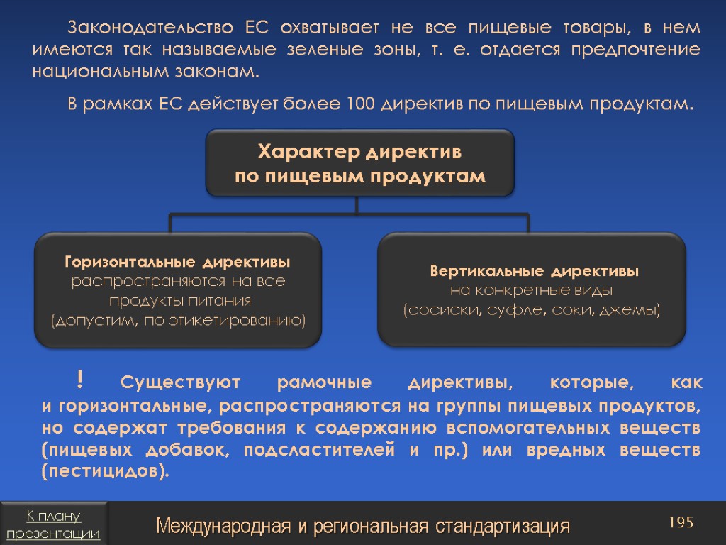 Национальные законы. Техническое законодательство ЕС. Кафедра стандартизация и управление качеством. Директивы в государственном управлении.