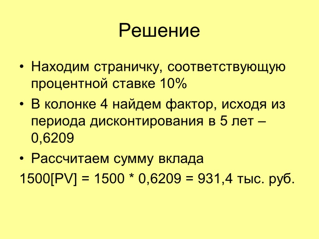 Решение по ставке фрс