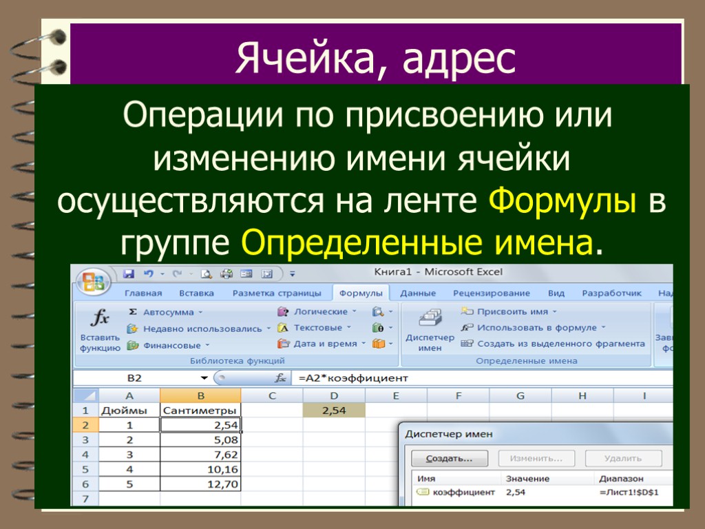 В электронных имя ячейки образуется. Присвоение имени ячейки. Названия ячеек. Имя ячейки. Имя ячейки в excel.