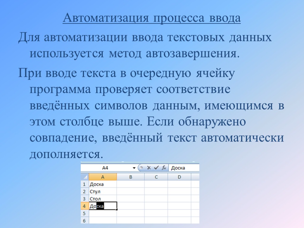 Назначение таблицы процессов