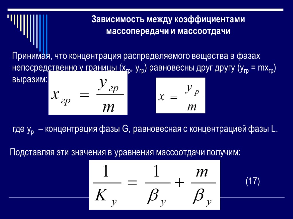 Равновесная концентрация через концентрацию