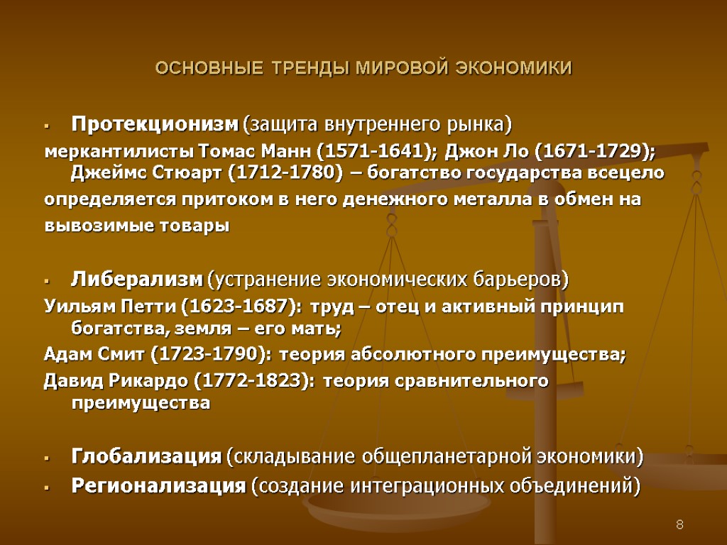 Международное экономическое право. Томас Манн протекционизм. Метод международного экономического права. Функции международного экономического права.