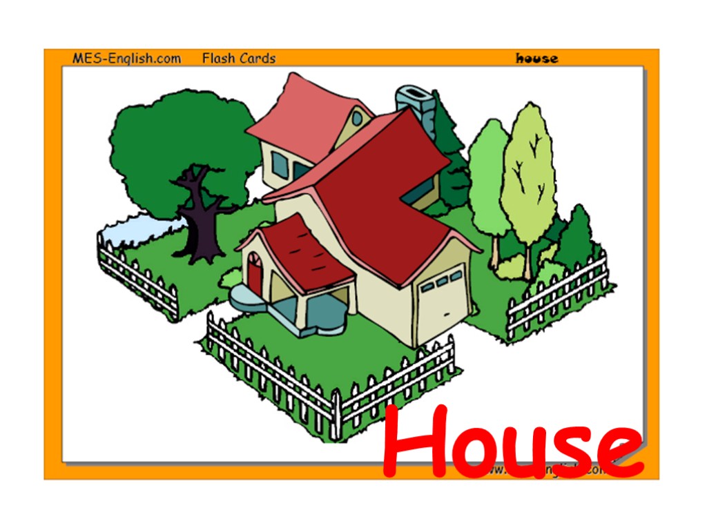 Topic homes. Дом Flashcard. House карточка. House Flashcards for Kids. Rooms of the House Flashcards.