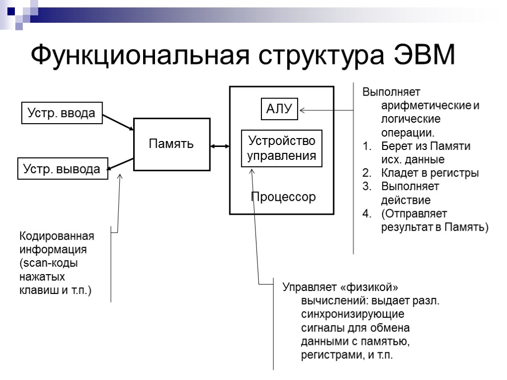 Дайте характеристику 1 структуры. Функционально-структурная организация ЭВМ. Общая структурная схема ЭВМ Назначение основных элементов. Элементы структуры ЭВМ. Структура типовой ЭВМ.