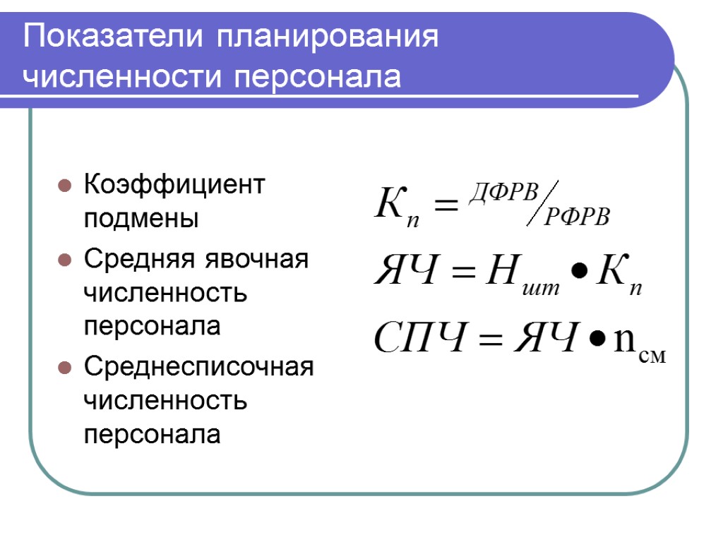 Плановая численность. Показатели планирования численности персонала. Планирование численности персонала в организации. Явочная численность персонала. Планирование численности работников предприятия.