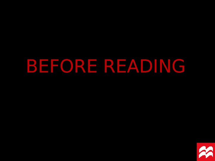 BEFORE READING 