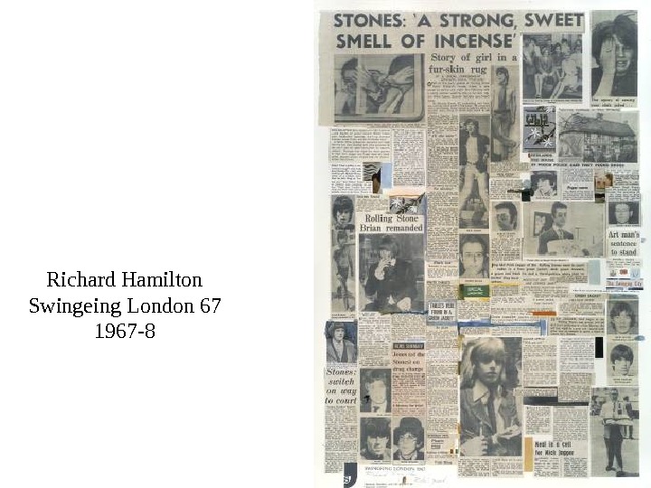 Richard Hamilton Swingeing London 67 1967 -8 