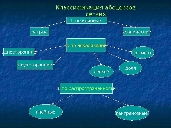 Реферат: Хронический абсцесс легкого