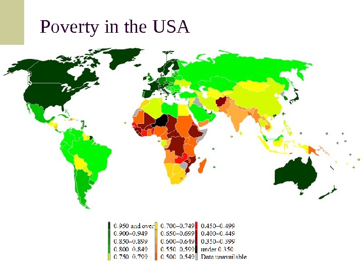   Poverty in the USA 