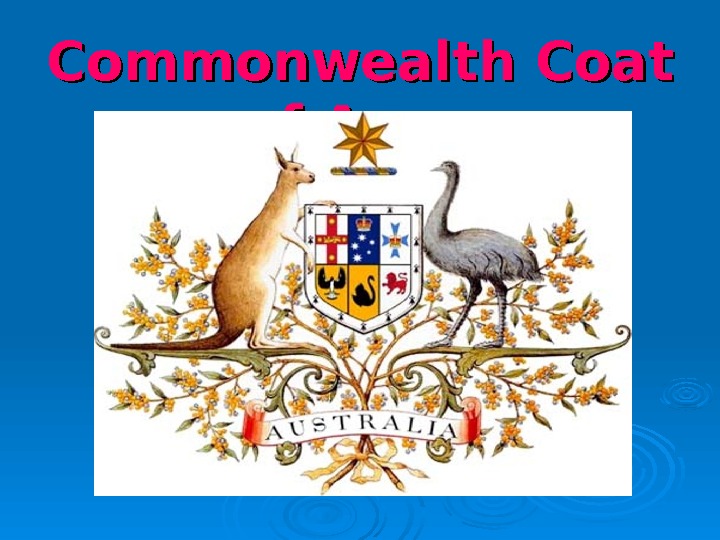 Commonwealth Coat of Arms 