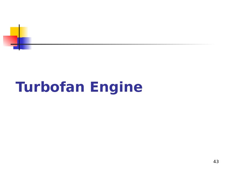 Turbofan Engine 43 