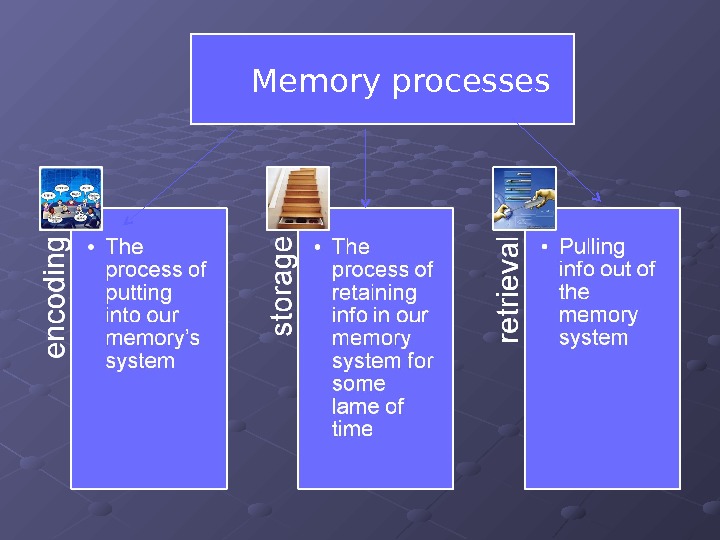 Memory processes 