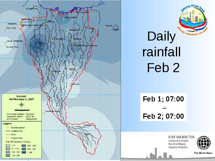  Daily rainfall Feb 2 Feb 1; 07: 00 – Feb 2; 07: 00 The World