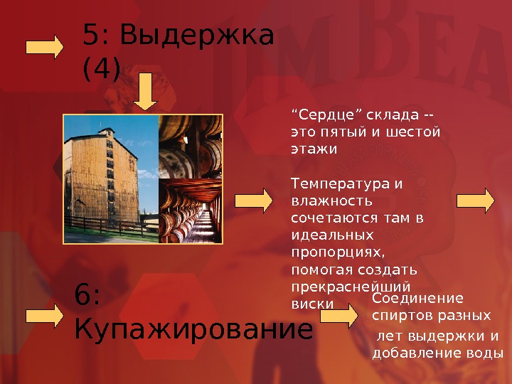 5:  Выдержка  (4) “ Сердце” склада -- это пятый и шестой этажи Температура и
