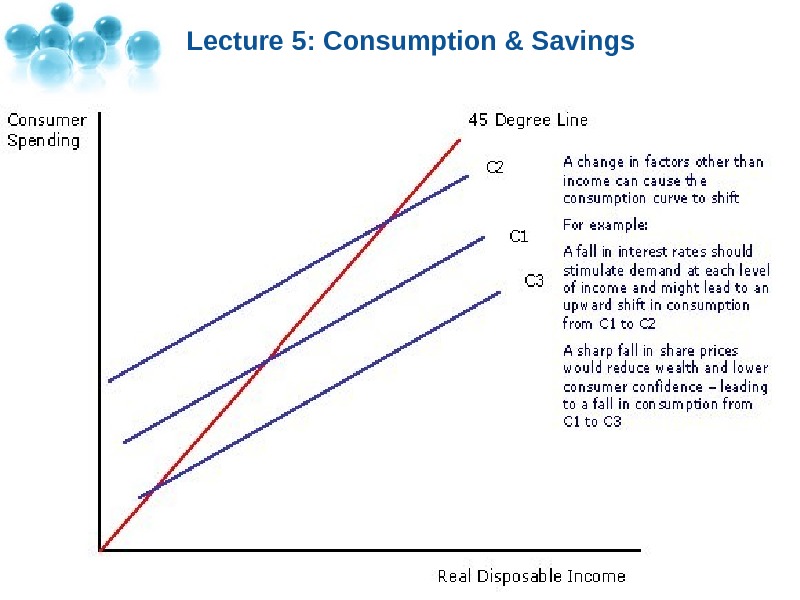 Lecture 5: Consumption & Savings 
