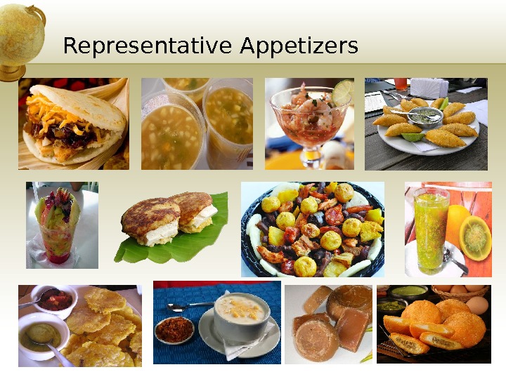 Representative Appetizers 