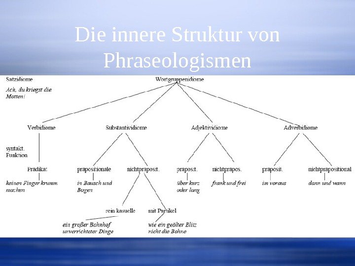 Die innere Struktur von Phraseologismen 08 