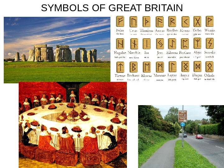   SYMBOLS OF GREAT BRITAIN 