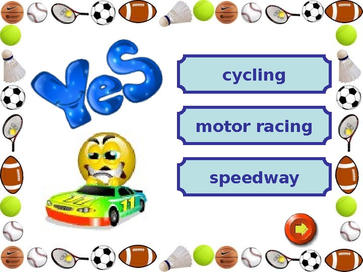   cycling speedwaymotor racing 