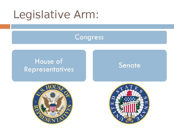 Legislative Arm: 