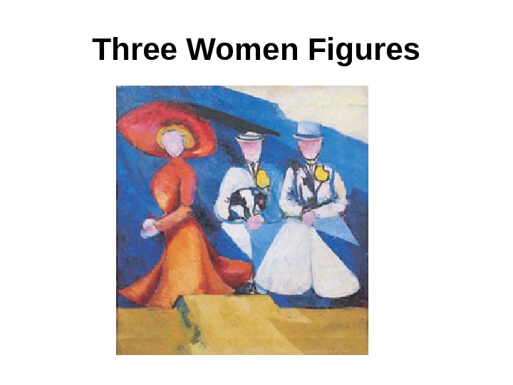 Three Women Figures 